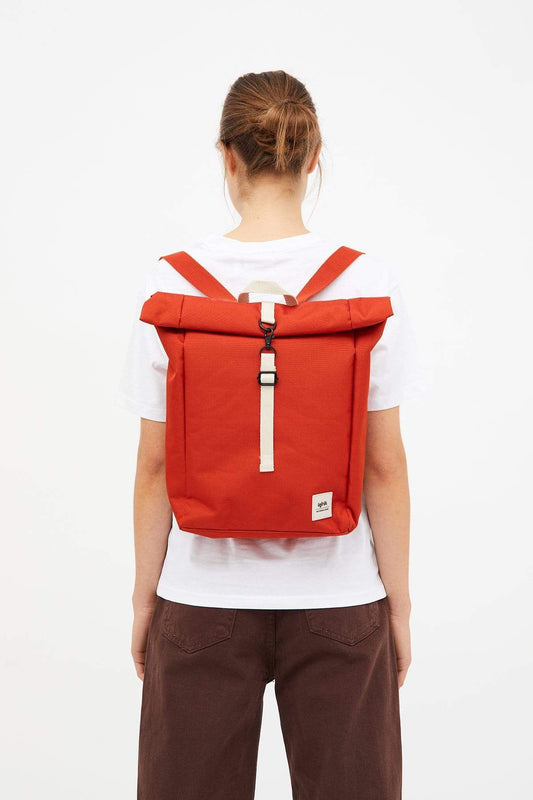 Roll Mini Backpack - Rust