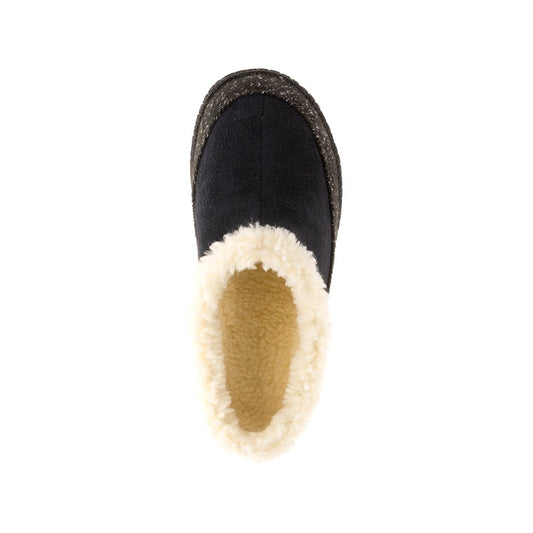 Nutmeg Slippers - Black/White - The Grinning Goat