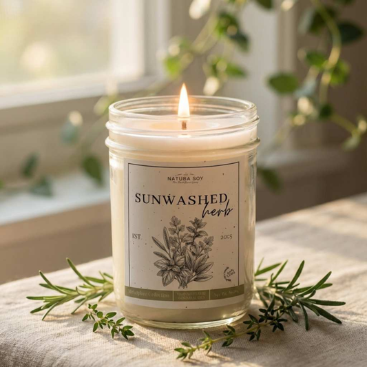 Sunwashed Herb Marketplace Jar