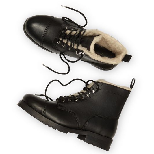 Women's Insulated Work Boots - Black