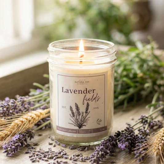 Lavender Fields Marketplace Jar
