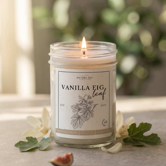 Vanilla Fig Leaf Marketplace Jar