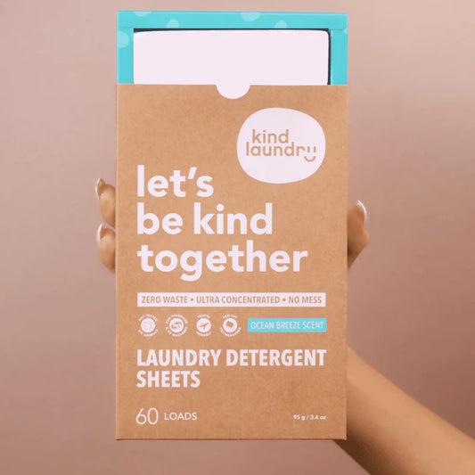 Zero Waste Laundry Detergent Sheets (Ocean Breeze)