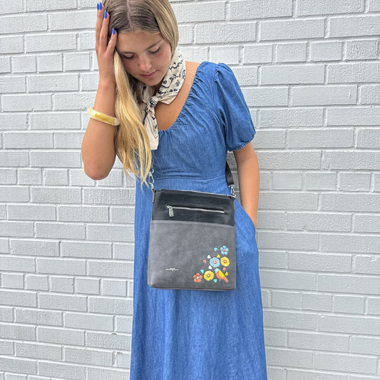 Jay Crossbody Messenger Bag