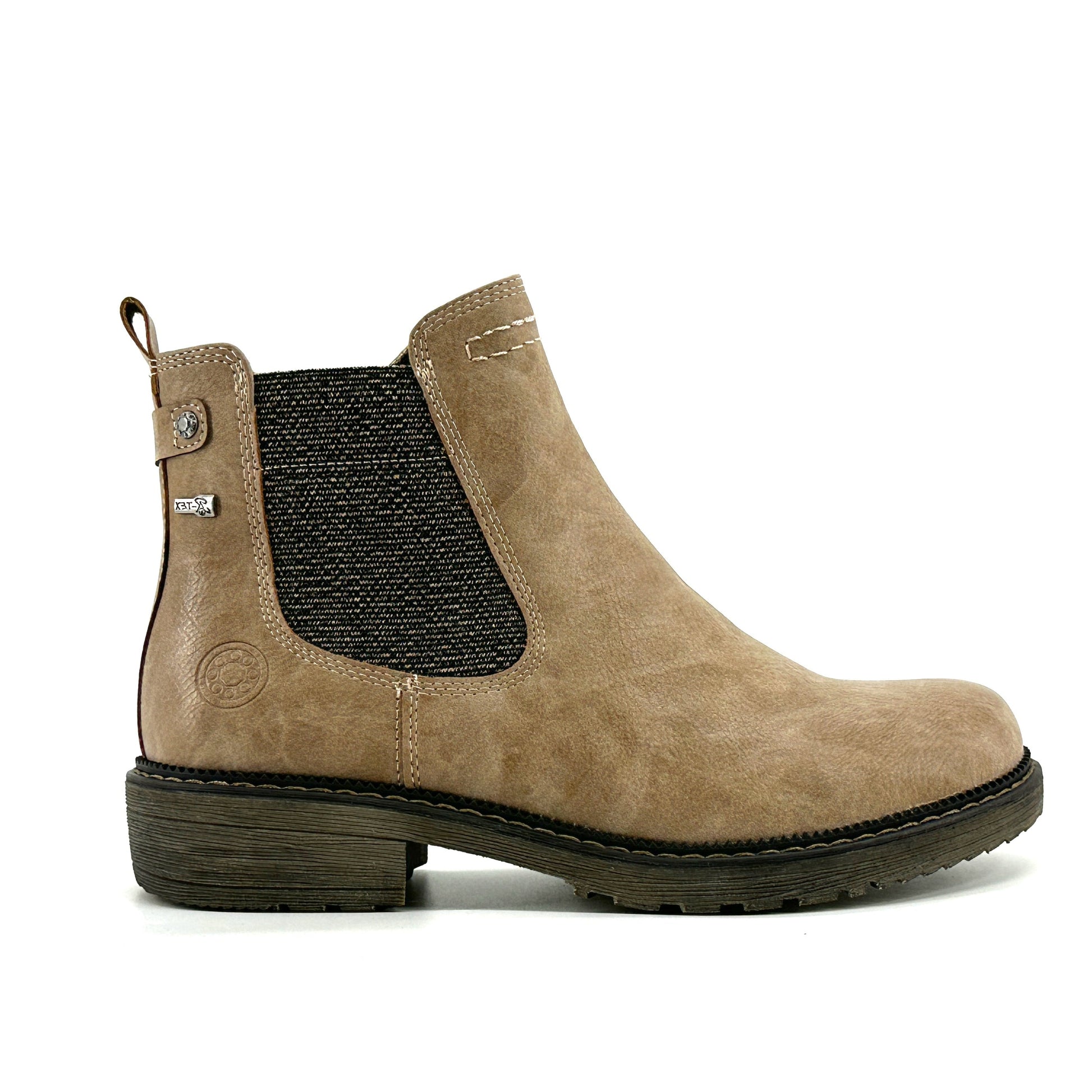 Vegan Fall Winter Boots Relife Sarah Winter Chelsea Sand