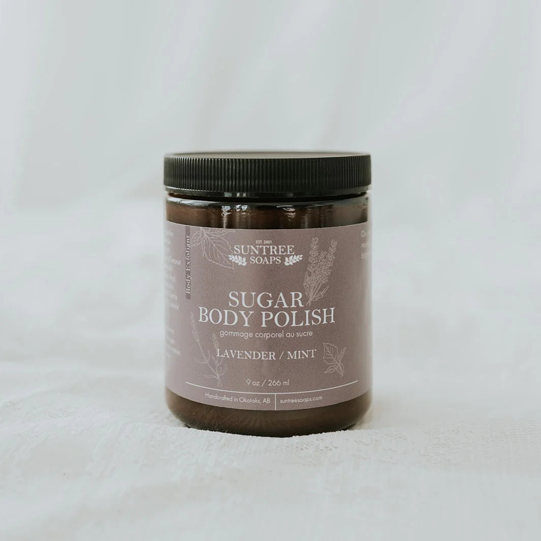 Lavender Mint Sugar Body Polish
