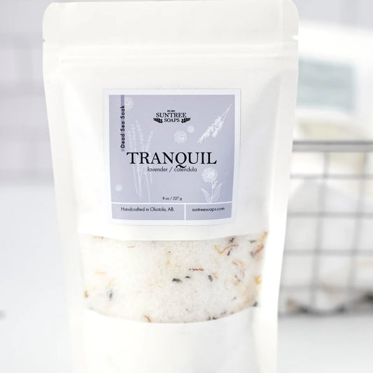 Dead Sea Bath Salts - 8oz Pouch - Tranquil