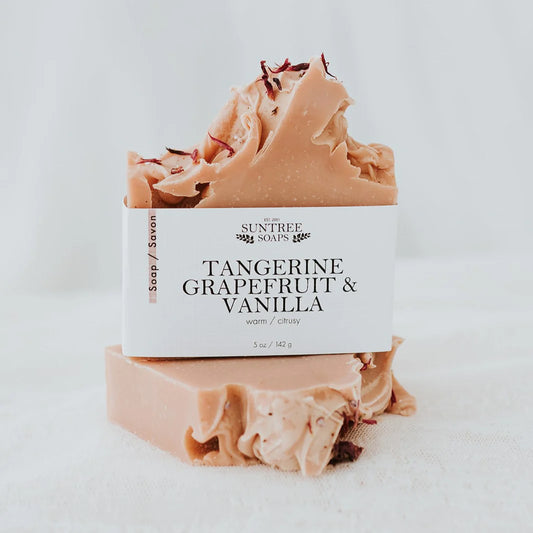 Tangerine Grapefruit Vanilla Bar Soap
