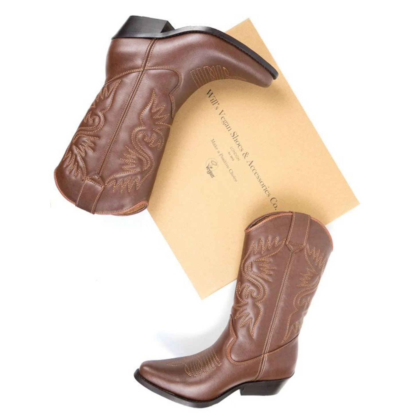 Women's Western Boots - Chestnut