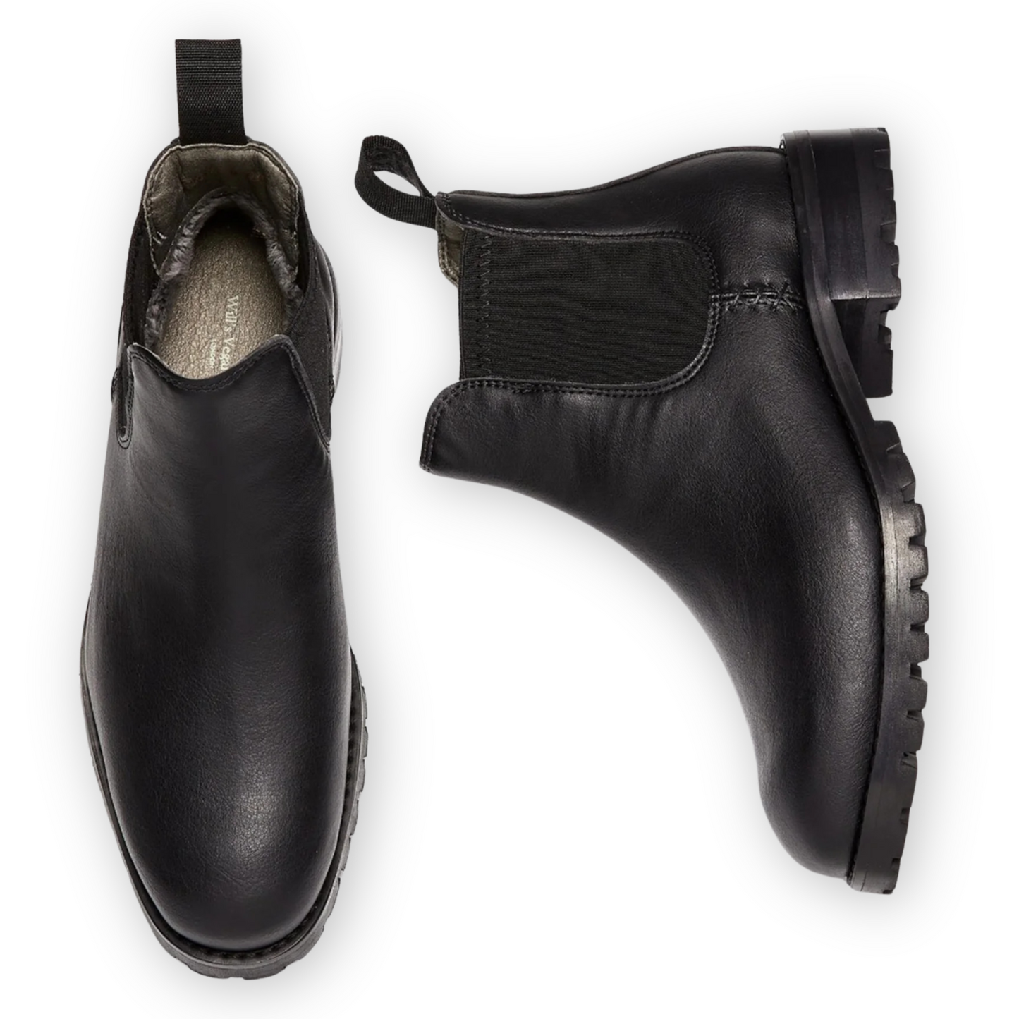 Men's Insulated Waterproof Chelsea Boots - Black