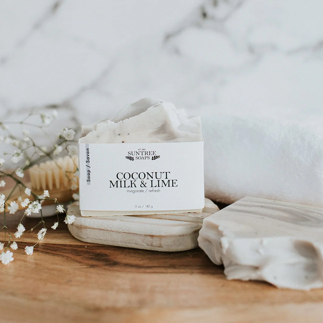 Coconut Milk & Lime Bar Soap