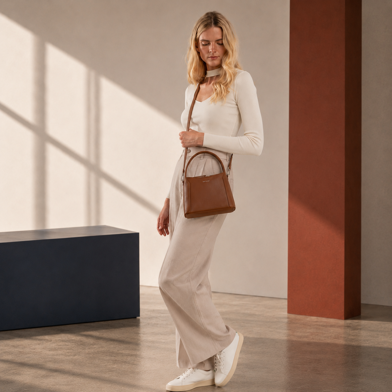 Jada Small Vegan Crossbody Bag - Arbor
