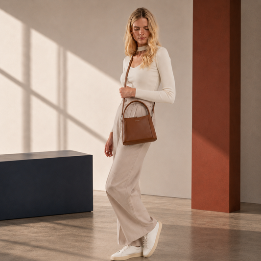 Jada Small Vegan Crossbody Bag - Arbor
