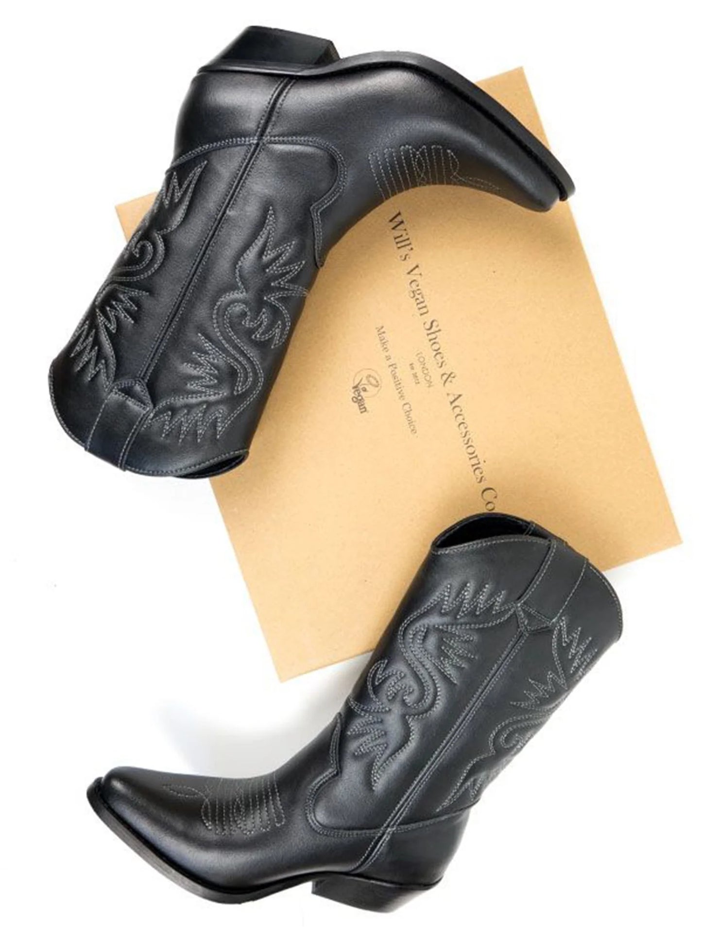 Women's Western Boots - Black
