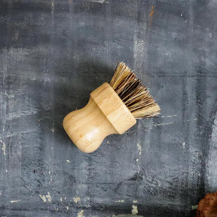 Sisal & Palm Bamboo Pot Scrubber