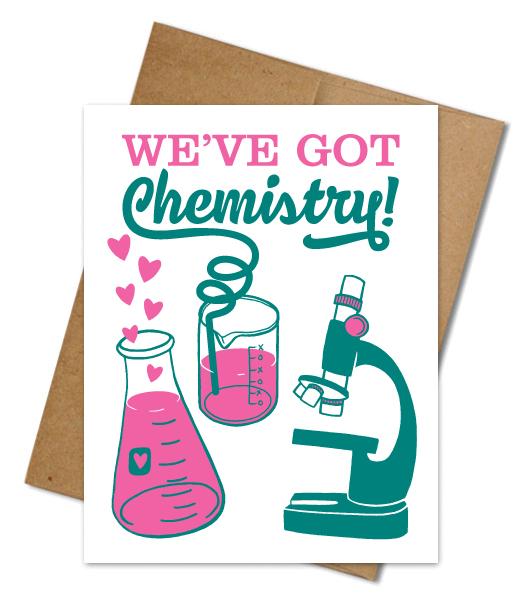 Chemistry Card - The Grinning Goat