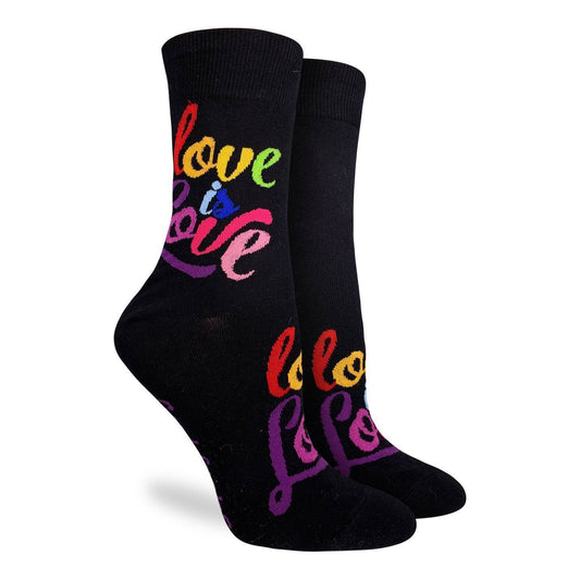 Love Is Love Crew Socks - Women's 5-9
