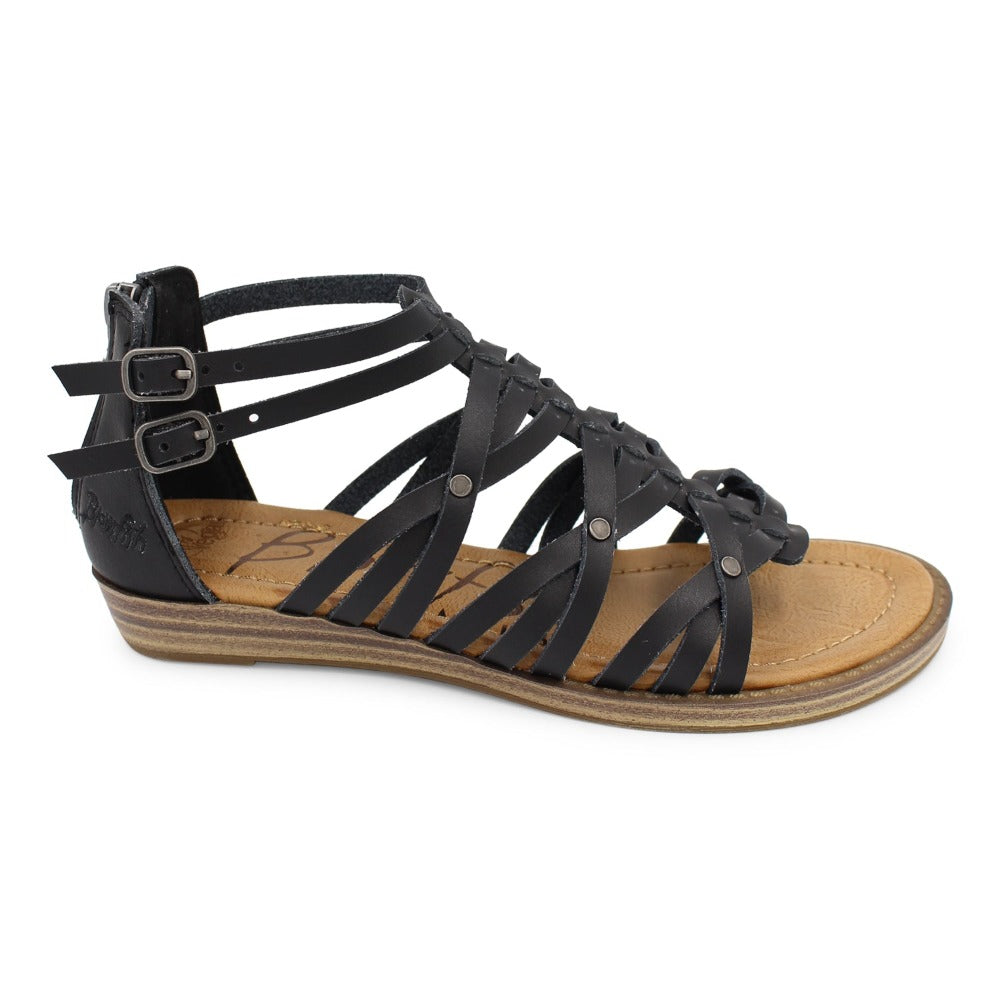 Vegan Sandals Blowfish Bethy Black The Grinning Goat