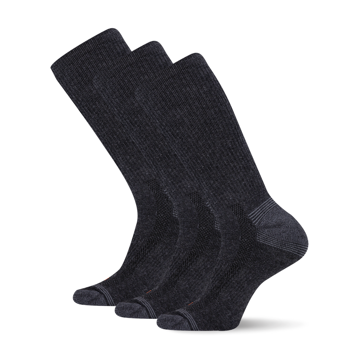 Repreve Recycled Everyday Crew Socks 3pk Black