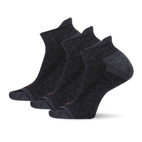 Repreve Cushioned Low Cut Tab Socks 3pk Black