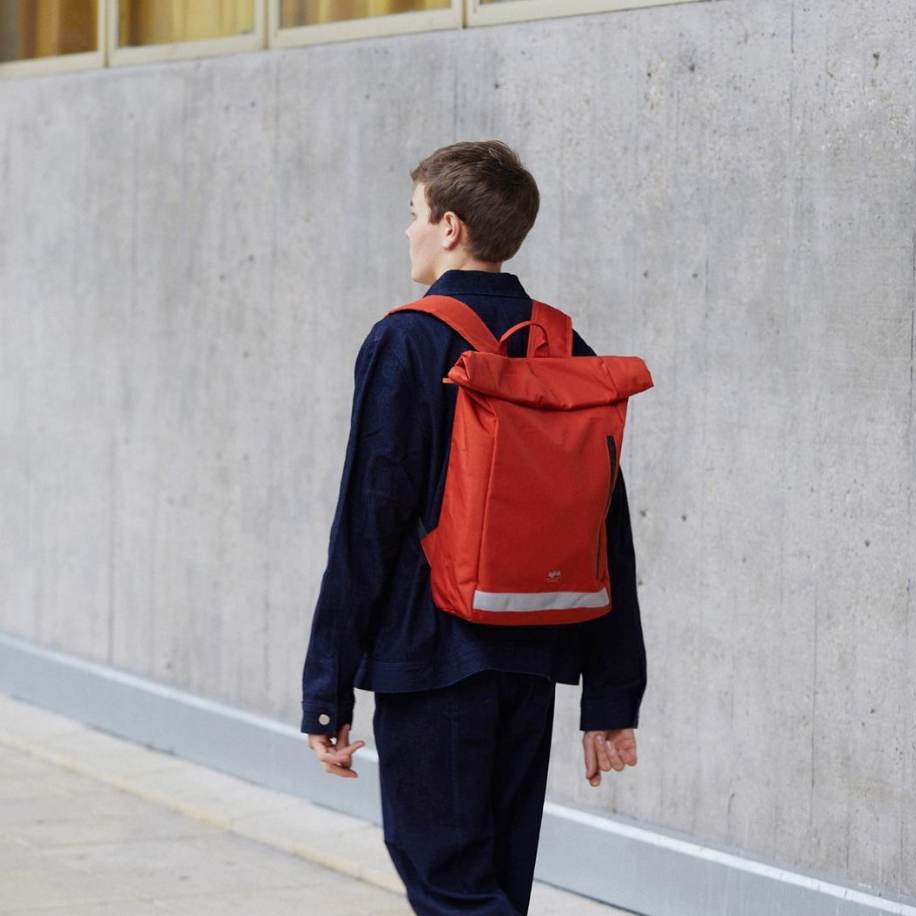 Roll Backpack - Rust Reflective
