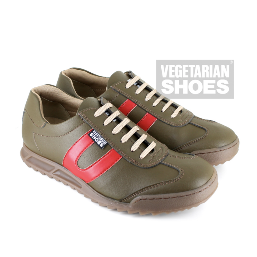 X Trainer (Olive/Red) - The Grinning Goat