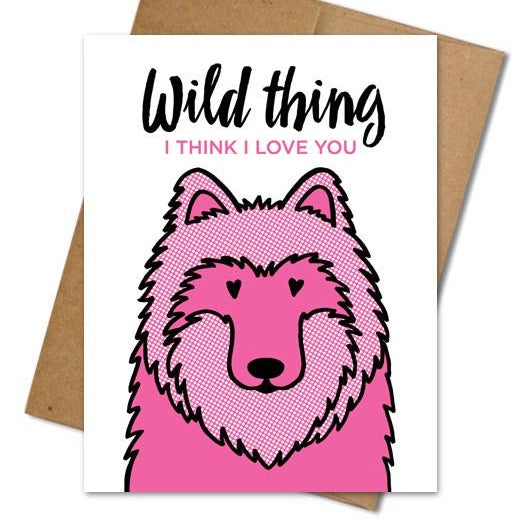 Wild Thing Card - The Grinning Goat