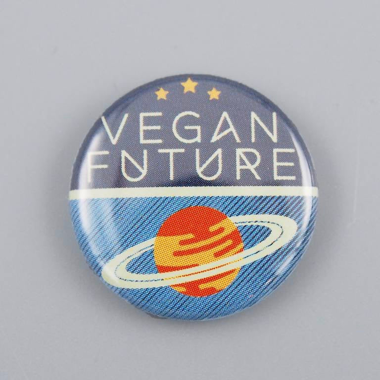 Vegan Future Button - The Grinning Goat