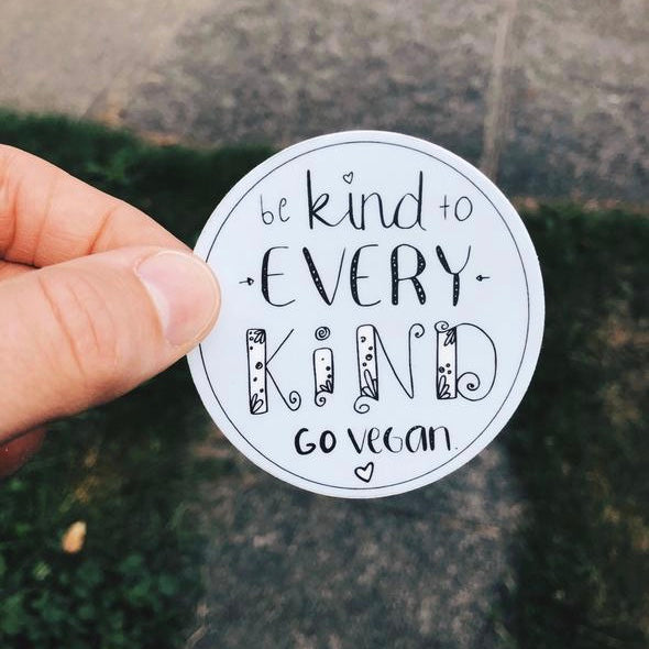 Be Kind to Every Kind Sticker - The Grinning Goat