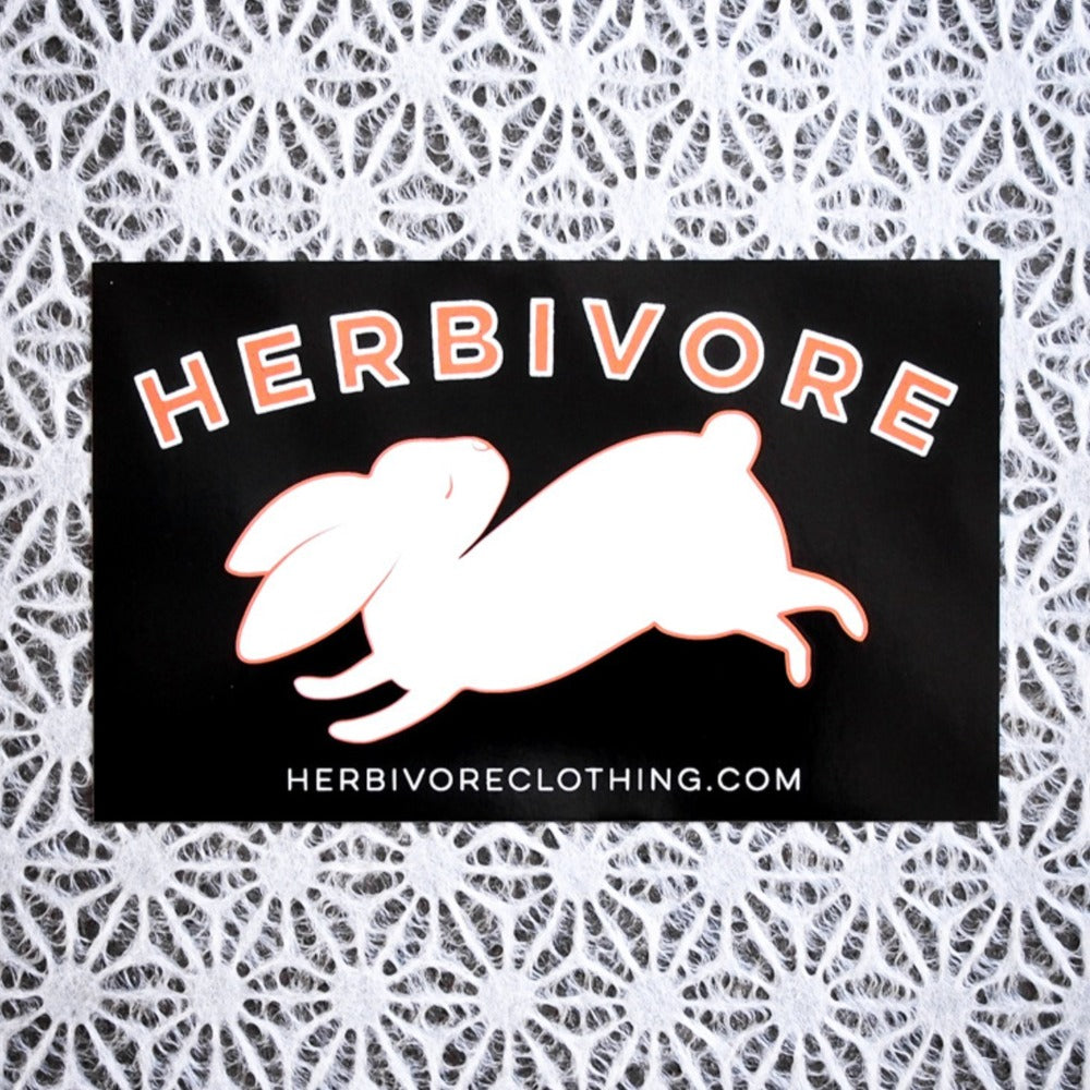 Herbivore Bunny Sticker