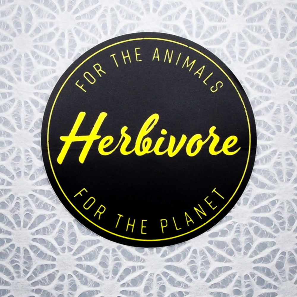 Herbivore Logo Die Cut Sticker