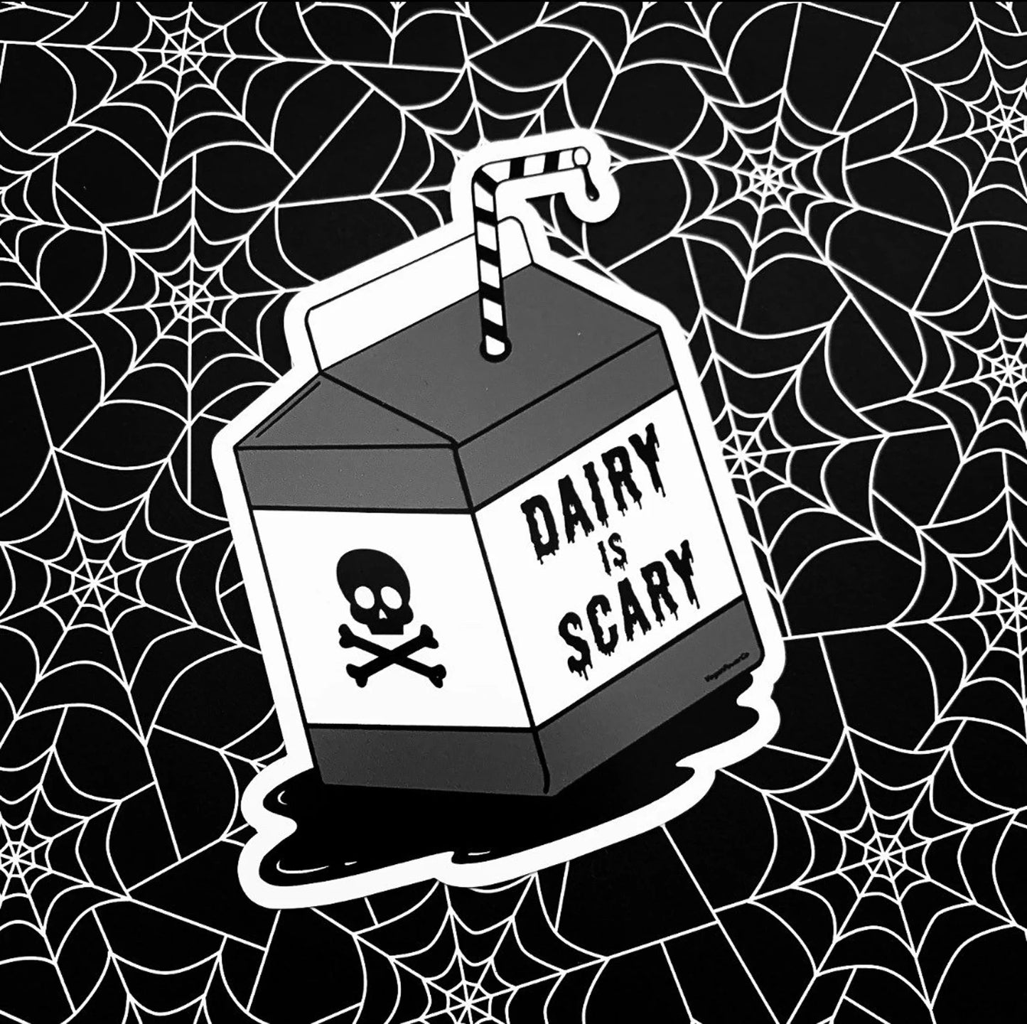 Dairy is Scary Sticker