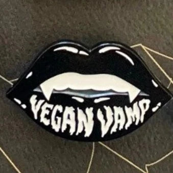 Vegan Vamp Pin