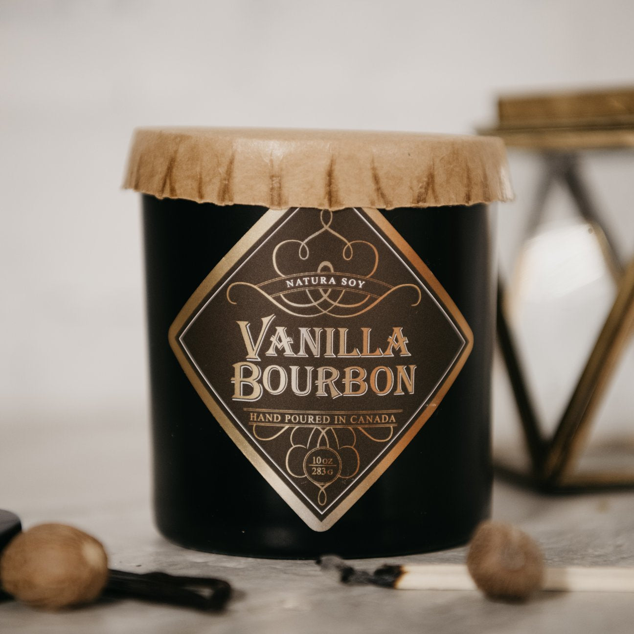 Vanilla Bourbon Man Candle