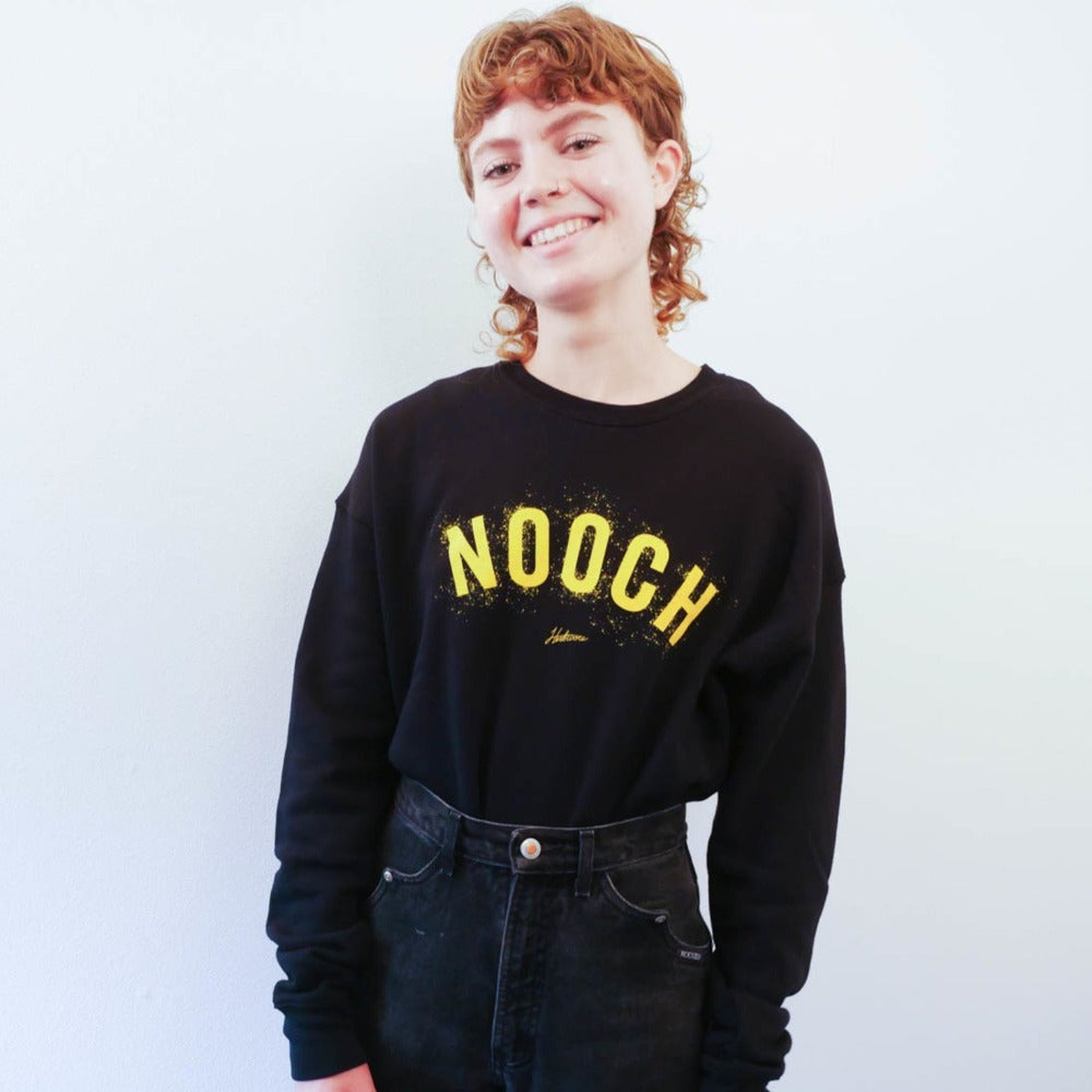 Nooch Unisex Crewneck Sweatshirt (with button)
